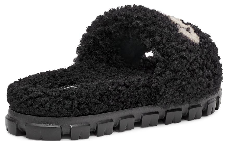 Shop (W) UGG Cozetta Curly Graphic Hitam 1132891-BLK