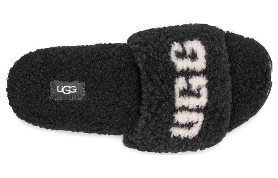 Purchase (W) UGG Cozetta Curly Graphic Hitam 1132891-BLK
