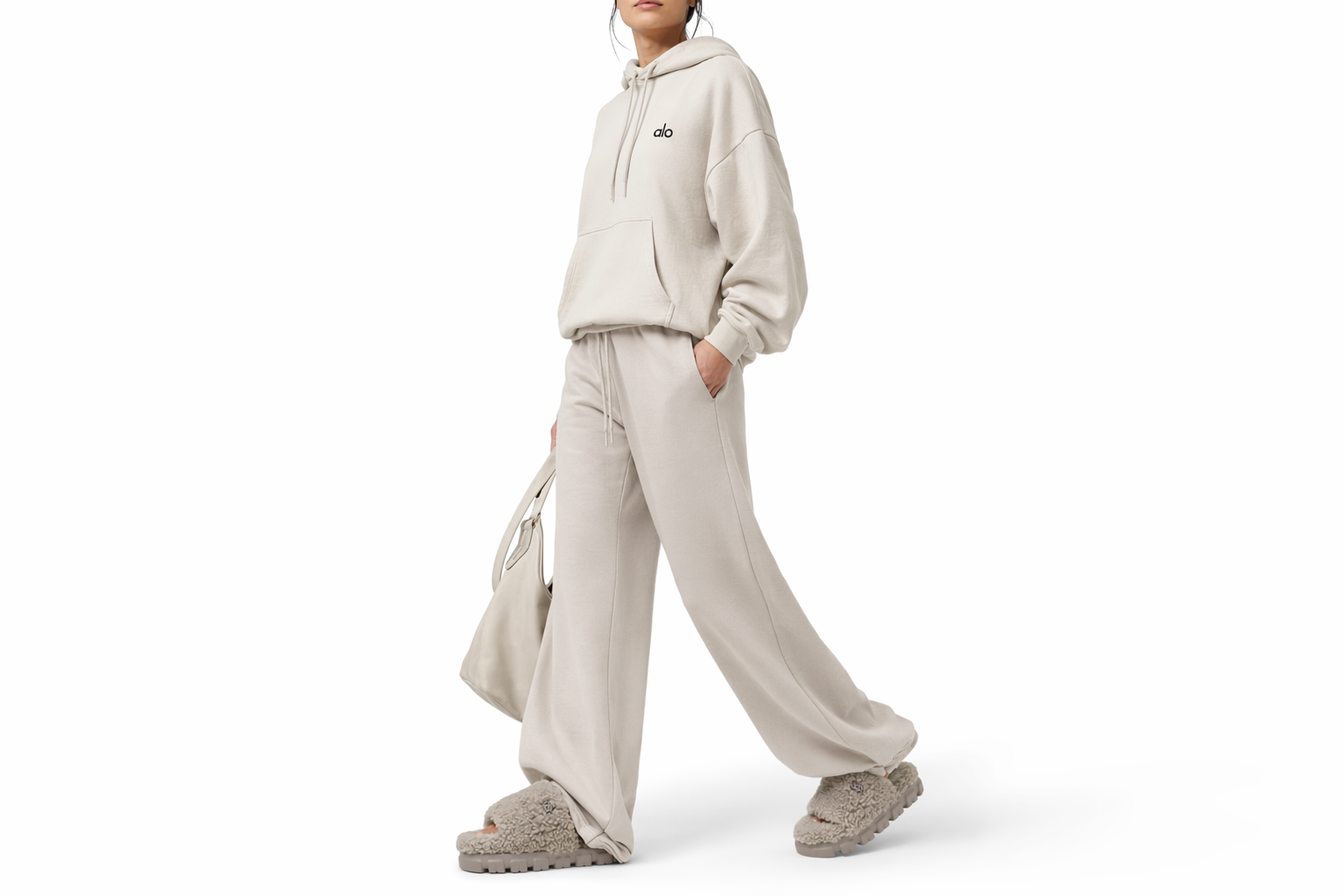 Order (W) UGG 柔软羊毛拖鞋 斑纹色 1130838-GOA