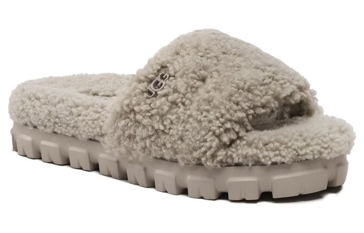 Shop (W) UGG 柔软羊毛拖鞋 斑纹色 1130838-GOA