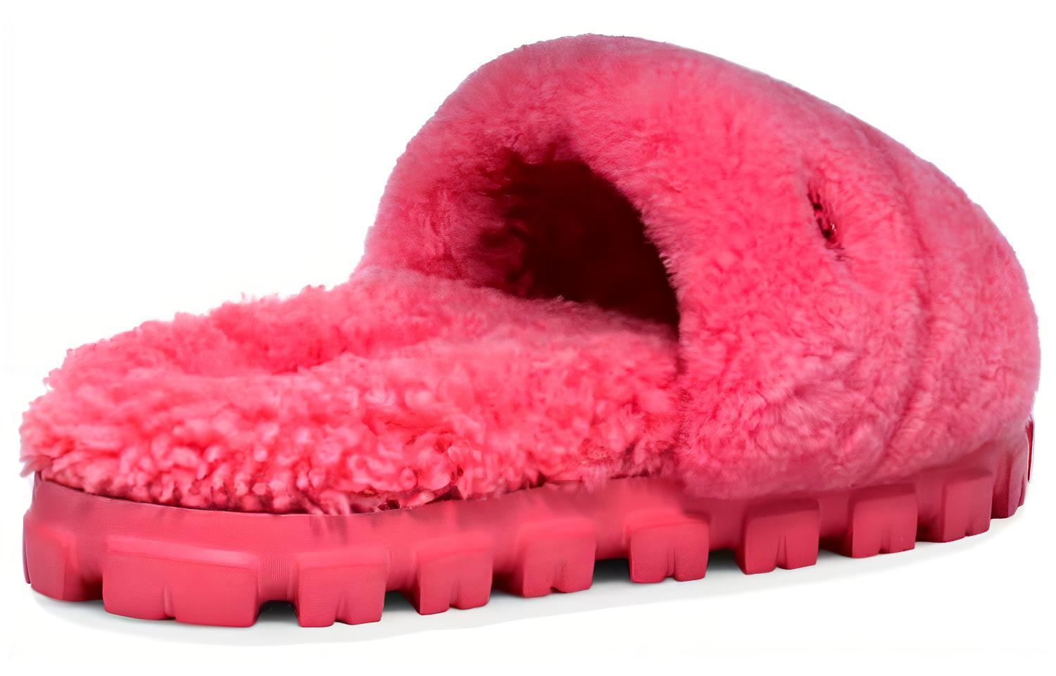 Shop (W) UGG Cozetta Curly Slipper 'Pink Glow' Wanita 1130838-PGW