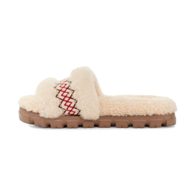 (W) UGG Cozetta Slipper Heritage Braid Natural