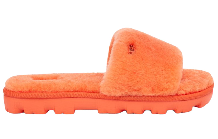 Order UGG Cozette 羊皮毛一體 時尚舒適 拖鞋 女款 橙色