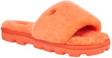 Shop UGG Cozette 羊皮毛一體 時尚舒適 拖鞋 女款 橙色