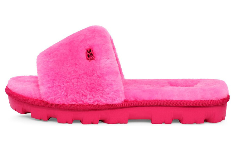 (Women) UGG Cozette Slide 'Pink Sheepskin Fashion' 1100892-TYPN