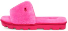 Buy UGG Cozette滑鞋 羊皮毛一體 毛毛時尚 拖鞋 女款 粉色