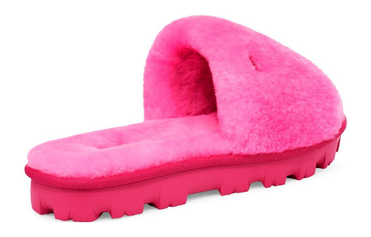 Shop UGG Cozette滑鞋 羊皮毛一體 毛毛時尚 拖鞋 女款 粉色