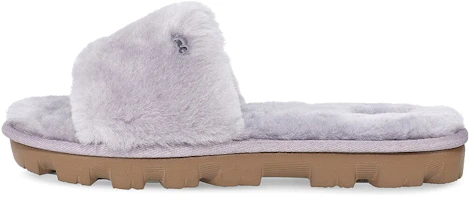 (Women) UGG Cozette Slide 'Simplistic Casual Fuzzy Fashion Slipper Grey Purple' 1100892-SAMT (Women) UGG Cozette Slide 'Simplistic Casual Fuzzy Fashion Slipper Grey Purple' 1100892-SAMT