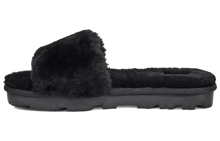 (Women) UGG Cozette Slide Black Slippers 1100892-BLK
