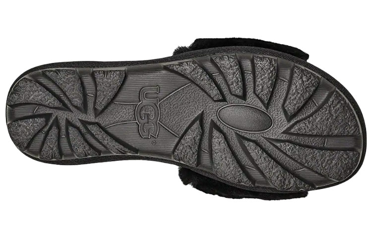 Details for (W) UGG Cozette Noir Chaussons Slide 1100892-BLK