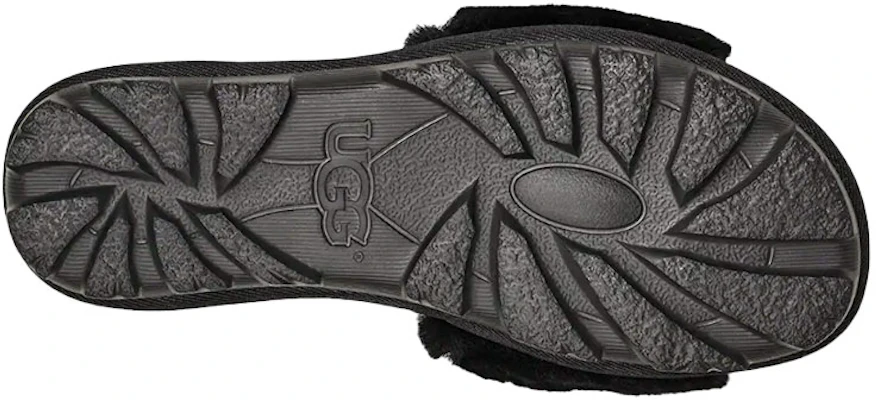 (W) UGG Cozette Noir Chaussons Slide 1100892-BLK Details for (W) UGG Cozette Noir Chaussons Slide 1100892-BLK