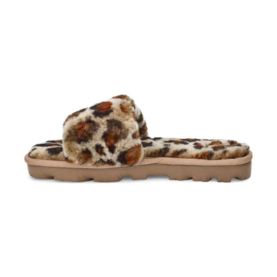 (W) UGG Cozette Slipper 'Leopard Print'