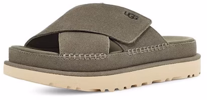 (Women) UGG Cross Slide 'Goldenstar Moss Green' 1137910-MSG (Women) UGG Cross Slide 'Goldenstar Moss Green' 1137910-MSG