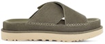 Order (W) UGG Cross Slide 'Goldenstar Moss Green' – Sandal Luncur Hijau Moss Goldenstar. 1137910-MSG