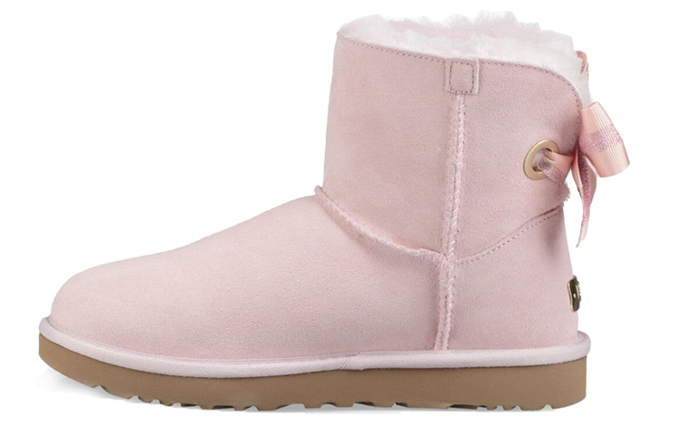 (Women) UGG Customizable Bailey Bow Mini Boot Snow Boots Pink 1100212W-SLPN
