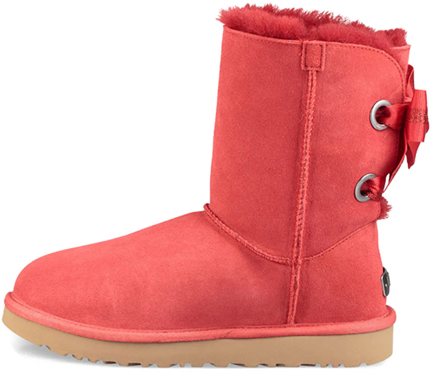 women-ugg-customizable-bailey-bow-short-fleece-lined-red-1098075-rbrd