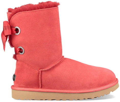 (W) UGG定制Bailey Bow短款红色羊毛内衬靴子 1098075-RBRD Order (W) UGG定制Bailey Bow短款红色羊毛内衬靴子 1098075-RBRD