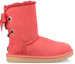 Order (W) UGG定制Bailey Bow短款红色羊毛内衬靴子 1098075-RBRD