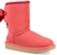 (W) UGG Customizable Bailey Bow Pendek Berbulu Merah 1098075-RBRD