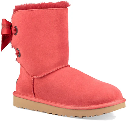 (W) UGG定制Bailey Bow短款红色羊毛内衬靴子 1098075-RBRD Lookbook (W) UGG定制Bailey Bow短款红色羊毛内衬靴子 1098075-RBRD
