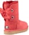 (W) UGG Customizable Bailey Bow Pendek Berbulu Merah 1098075-RBRD