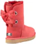 Shop (W) UGG定制Bailey Bow短款红色羊毛内衬靴子 1098075-RBRD