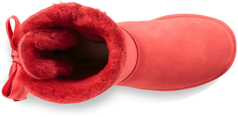 (W) UGG定制Bailey Bow短款红色羊毛内衬靴子 1098075-RBRD Purchase (W) UGG定制Bailey Bow短款红色羊毛内衬靴子 1098075-RBRD