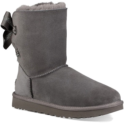 (Women) UGG Customizable Bailey Bow short Gray 1098075-CHRC Lookbook (Women) UGG Customizable Bailey Bow short Gray 1098075-CHRC