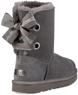 (Women) UGG Customizable Bailey Bow short Gray 1098075-CHRC Shop (Women) UGG Customizable Bailey Bow short Gray 1098075-CHRC