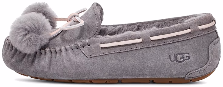 women-ugg-dakota-grey-fashion-bow-and-fur-ball-suede-1124030-sha