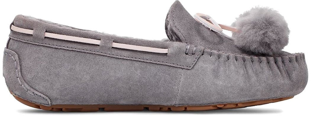 (Women) UGG Dakota Bow Pom 'Shade' 1124030-SHA Order (Women) UGG Dakota Bow Pom 'Shade' 1124030-SHA