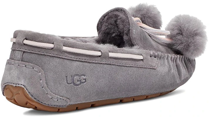 (Women) UGG Dakota Bow Pom 'Shade' 1124030-SHA Purchase (Women) UGG Dakota Bow Pom 'Shade' 1124030-SHA