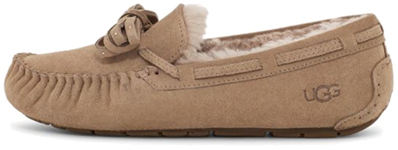 (W) UGG Dakota Bling Bow 'Beachwood' – Zapatos cómodos con moño brillante. 1120880-BCHW Buy (W) UGG Dakota Bling Bow 'Beachwood' – Zapatos cómodos con moño brillante. 1120880-BCHW
