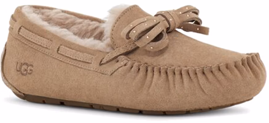 UGG Dakota Bling Bow 休閒鞋 女款 榉木色 Lookbook UGG Dakota Bling Bow 休閒鞋 女款 榉木色