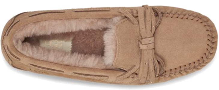 (W) UGG Dakota Bling Bow 'Beachwood' – Zapatos cómodos con moño brillante. 1120880-BCHW Shop (W) UGG Dakota Bling Bow 'Beachwood' – Zapatos cómodos con moño brillante. 1120880-BCHW