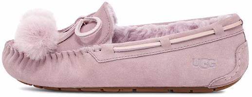 (Women) UGG Dakota Bow Pom 'Pink Purple' 1124030-SHAD (Women) UGG Dakota Bow Pom 'Pink Purple' 1124030-SHAD