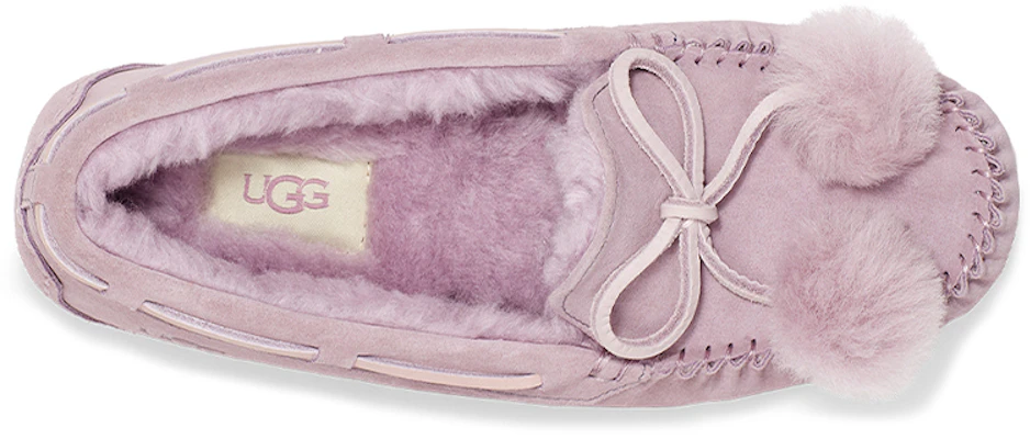 (W) UGG 다코타 핑크퍼플 보우폼 (UGG Dakota Pink Purple Bow Pom) 1124030-SHAD Purchase (W) UGG 다코타 핑크퍼플 보우폼 (UGG Dakota Pink Purple Bow Pom) 1124030-SHAD