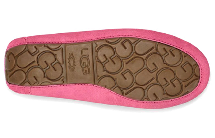 Details for UGG Ansley Bow Glimmer 耐磨保暖 懒人豆豆運動休閒鞋 女款 栗色