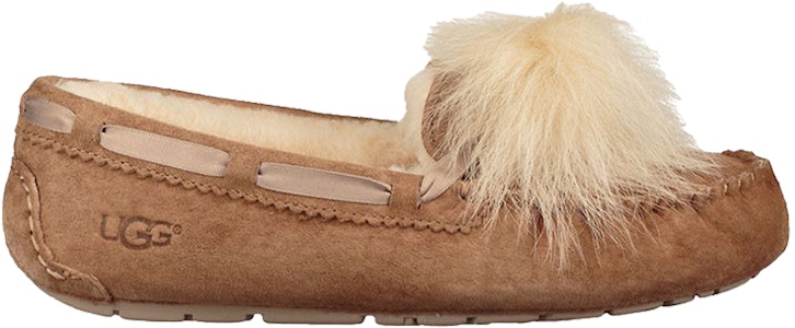 (W) UGG Dakota Pom Pom Zapatillas Marrón 1019015-CHE Order (W) UGG Dakota Pom Pom Zapatillas Marrón 1019015-CHE