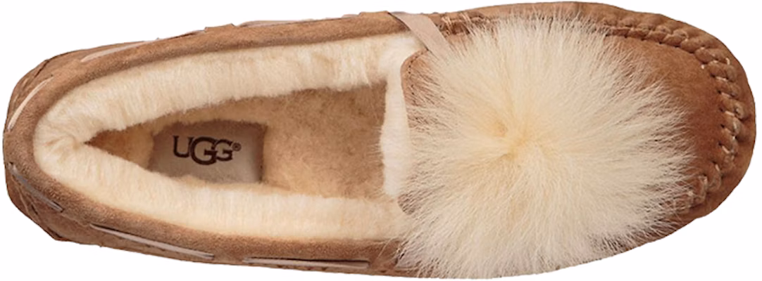 (W) UGG Dakota Pom Pom Slip On Coklat 1019015-CHE Purchase (W) UGG Dakota Pom Pom Slip On Coklat 1019015-CHE