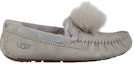 Order (W) UGG Dakota Pom Pom Slip On Kelabu 1019015-SEL