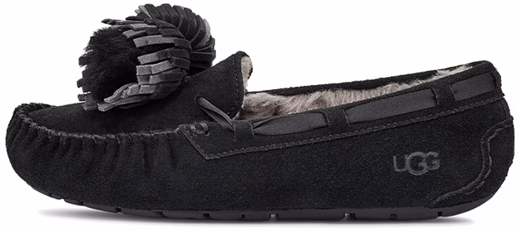 Ugg women's dakota leather 2025 bow slipper