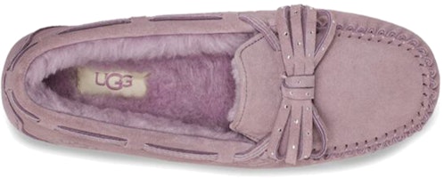 UGG Dakota Bling Bow 懶人鞋 女款 紫灰 Shop UGG Dakota Bling Bow 懶人鞋 女款 紫灰