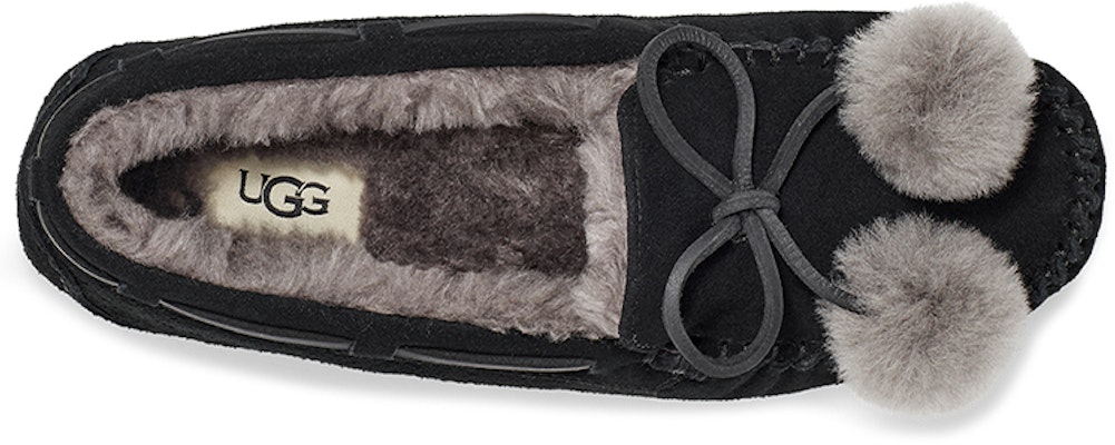 (W) UGG Dakota 领结毛球款 '黑色' 1124030-BLK Purchase (W) UGG Dakota 领结毛球款 '黑色' 1124030-BLK