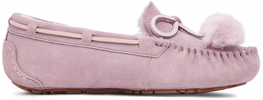 Order (W) UGG 다코타 핑크퍼플 보우폼 (UGG Dakota Pink Purple Bow Pom) 1124030-SHAD