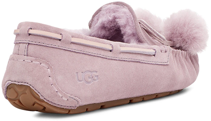 (W) UGG 다코타 핑크퍼플 보우폼 (UGG Dakota Pink Purple Bow Pom) 1124030-SHAD Shop (W) UGG 다코타 핑크퍼플 보우폼 (UGG Dakota Pink Purple Bow Pom) 1124030-SHAD