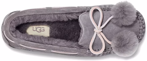 Shop (W) UGG Dakota Bow Pom 'Shade' Zapatillas Mujer. 1124030-SHA