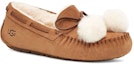 Lookbook (W) UGG Dakota Bow Pom 'Chestnut' Coklat 1124030-CHE