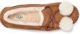 (W) UGG Dakota Bow Pom 'Chestnut' Coklat 1124030-CHE
