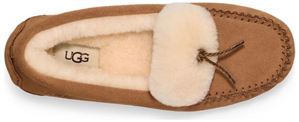 (Women) UGG Dakota Shearling Braid Chestnut 1166754-CHE Shop (Women) UGG Dakota Shearling Braid Chestnut 1166754-CHE